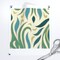 Animal Print Feathers Peacocks Birds Green Blue Custom Pre-pasted Wallpaper by Spoonflower Pre-Pasted Wallpaper 2FT Wide